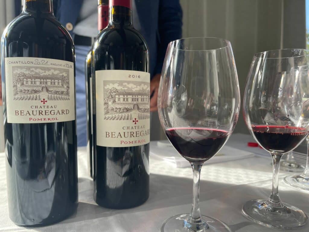 Bordeauxprovning med winefinder

