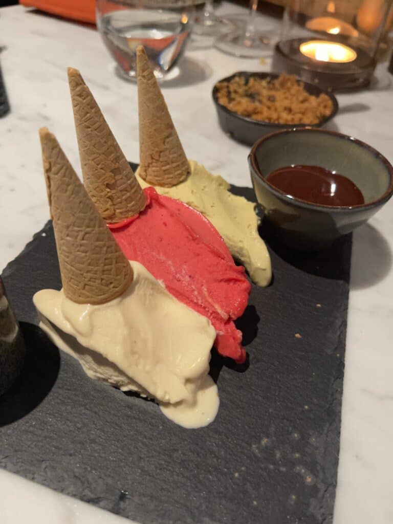 Desserter på Restaurang OCRA