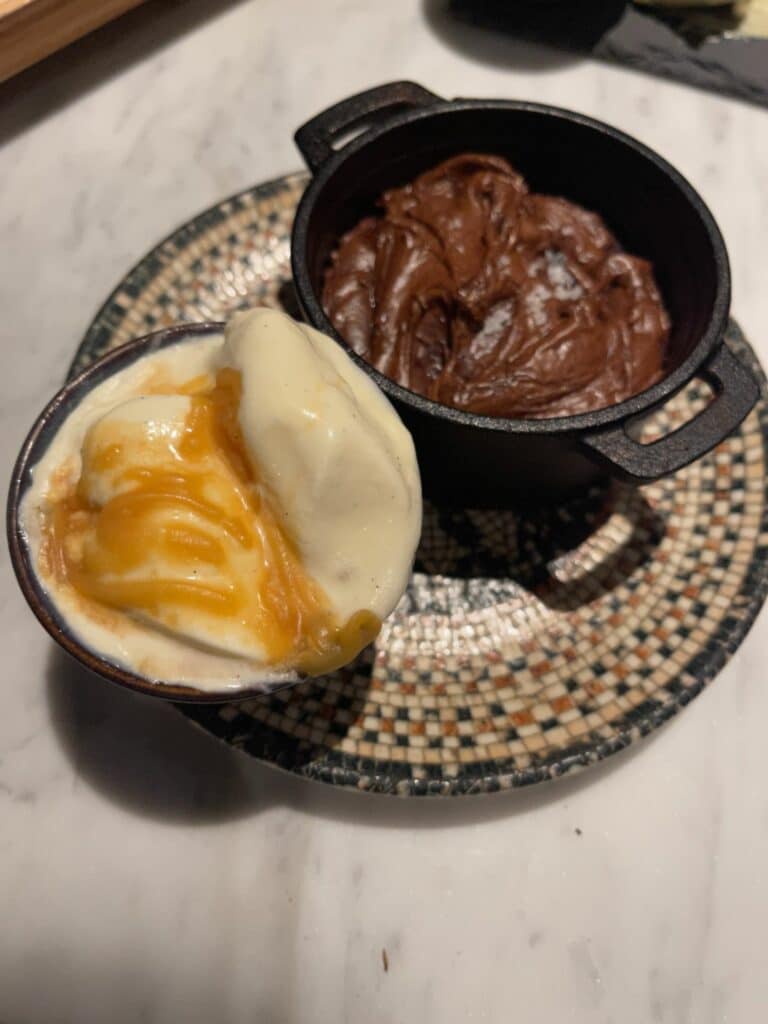 Desserter på Restaurang OCRA