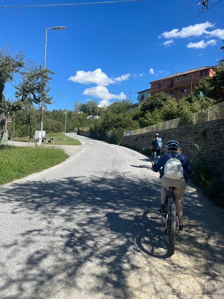 Elcykling i Piemonte