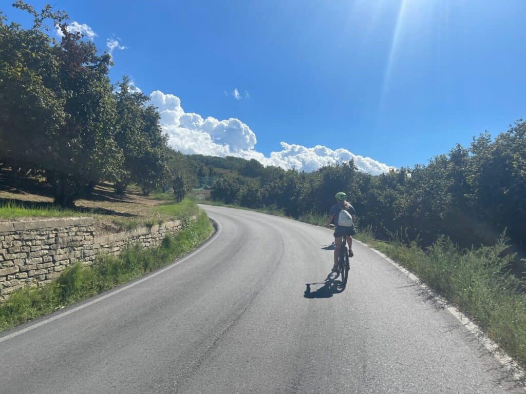 Elcykling i Piemonte