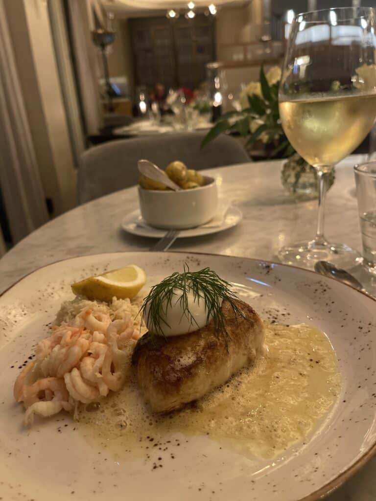 Middag på Villa Källhagen