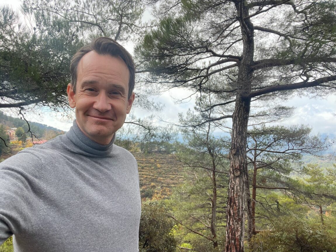 Utflykt till bergen på Cypern