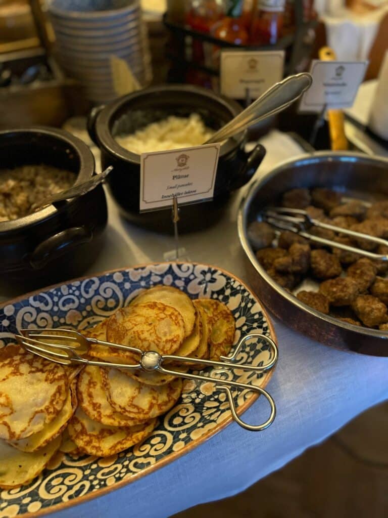 Frukost på Näsby Slott