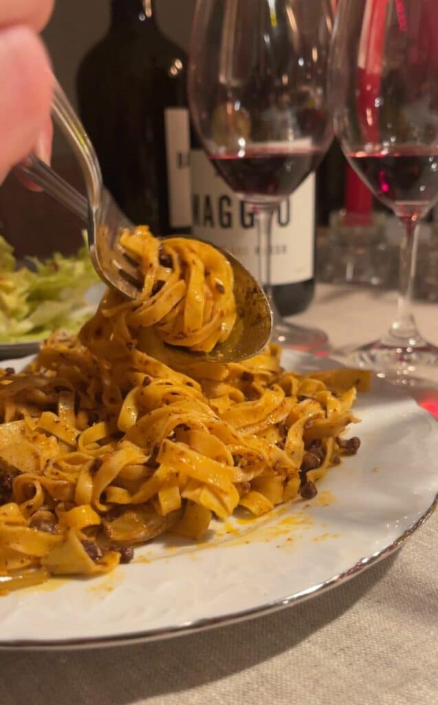 Pastakväll och vinprovning med Maggio