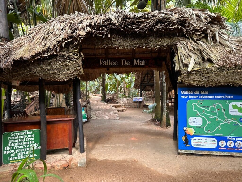 Vallée de Mai på Praslin