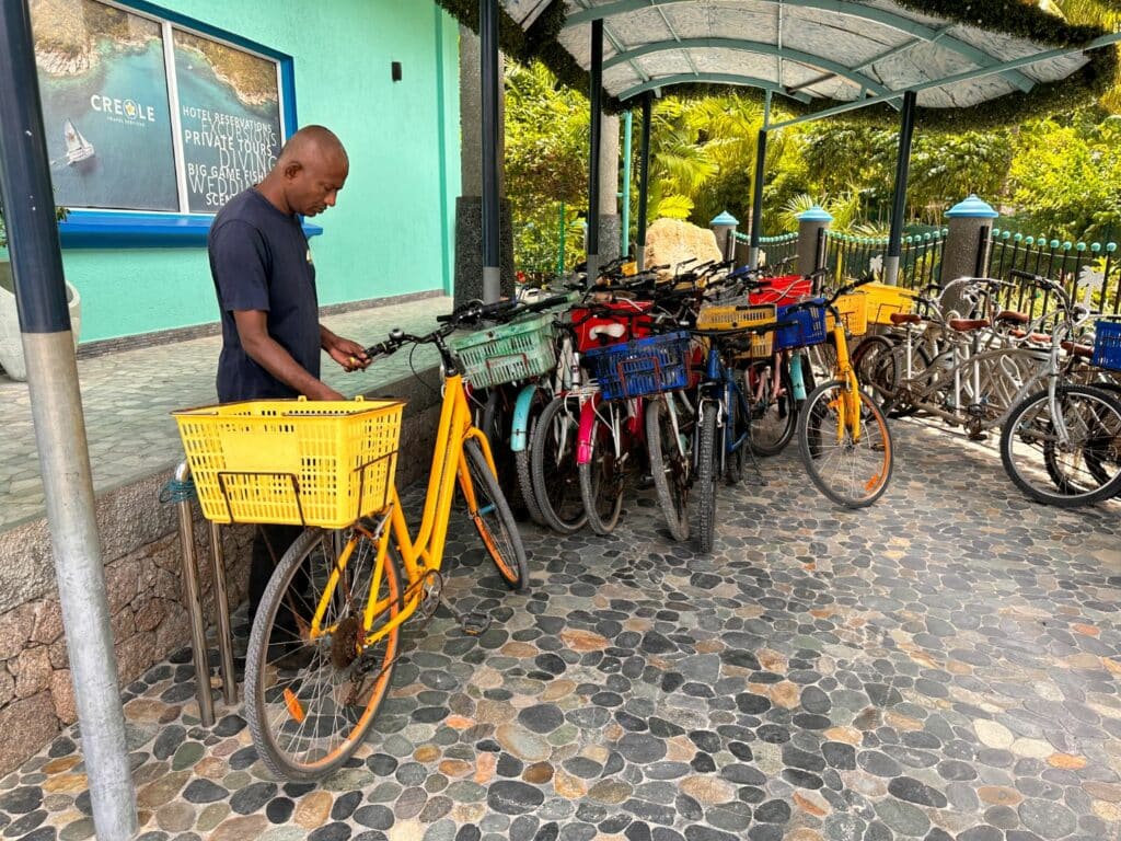 La Digue i Seychellerna