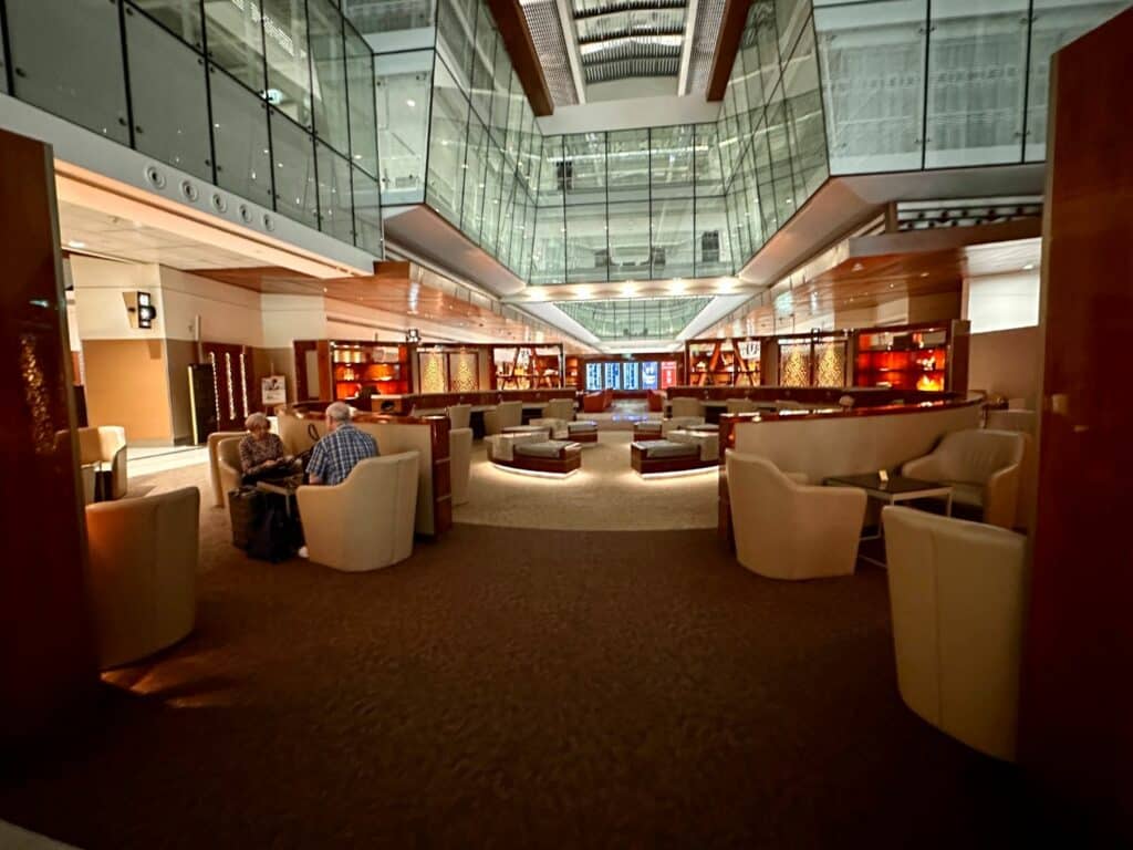 Emirates Business Lounge i Dubai