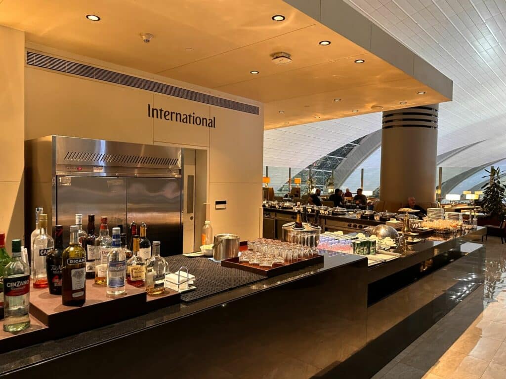 Emirates Business Lounge i Dubai