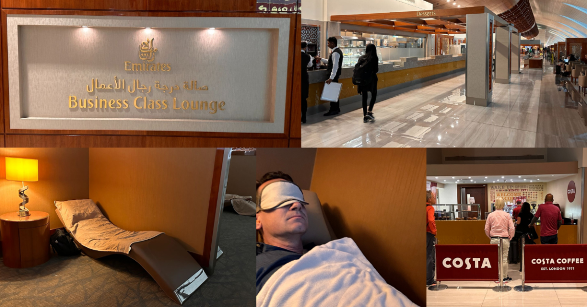 Emirates Business Lounge i Dubai