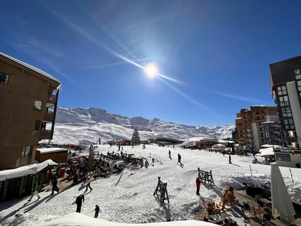 Skidåkning i Val Thorens