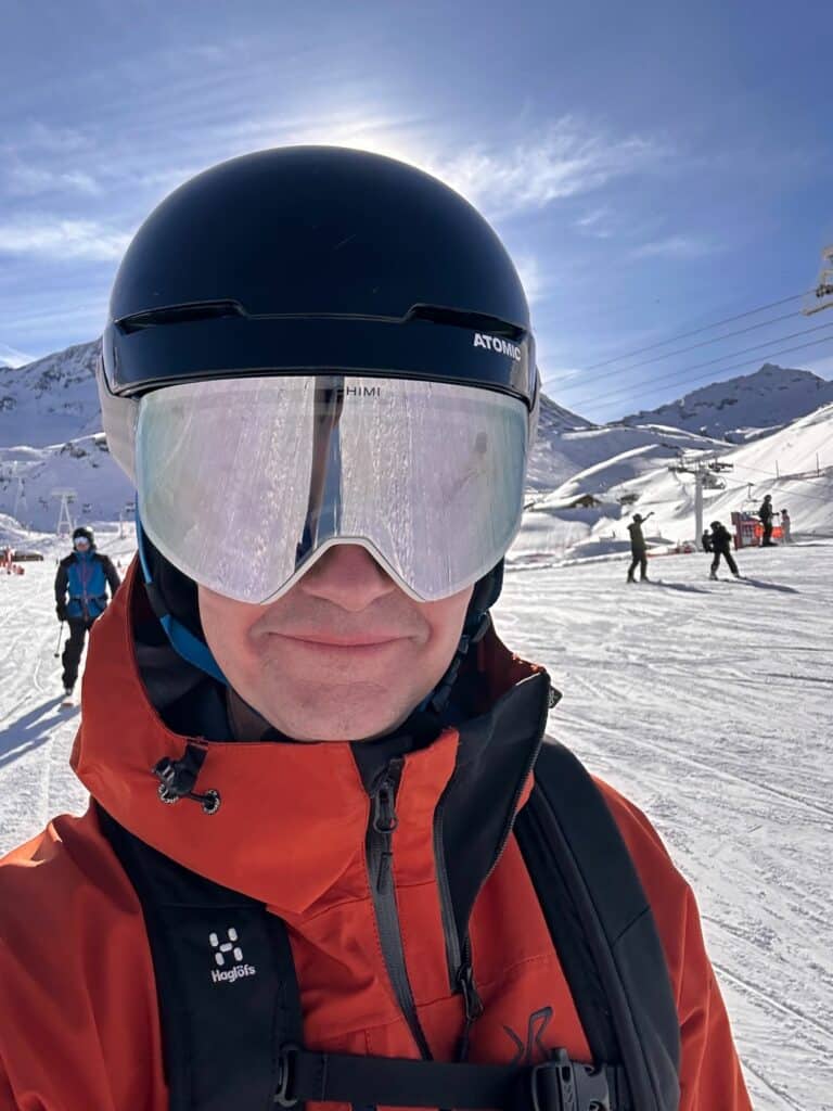 Skidåkning i Val Thorens 