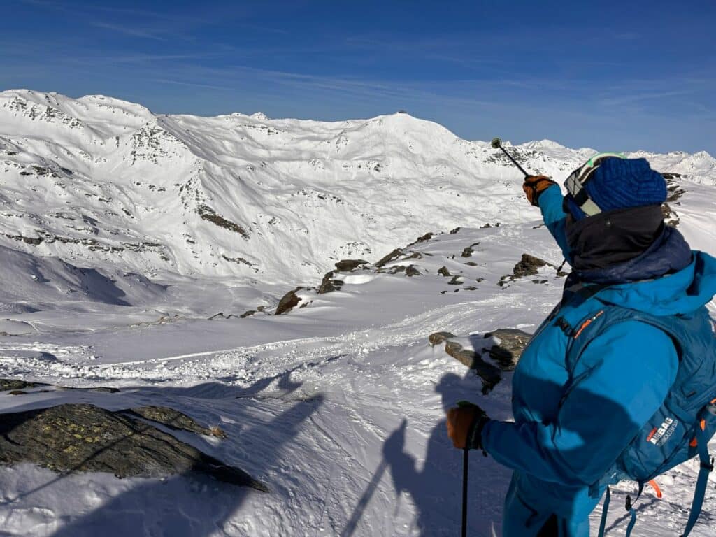 Skidåkning i Val Thorens 