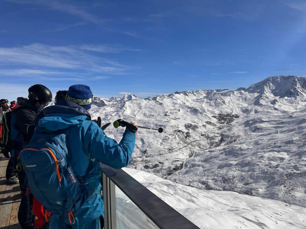 Skidåkning i Val Thorens