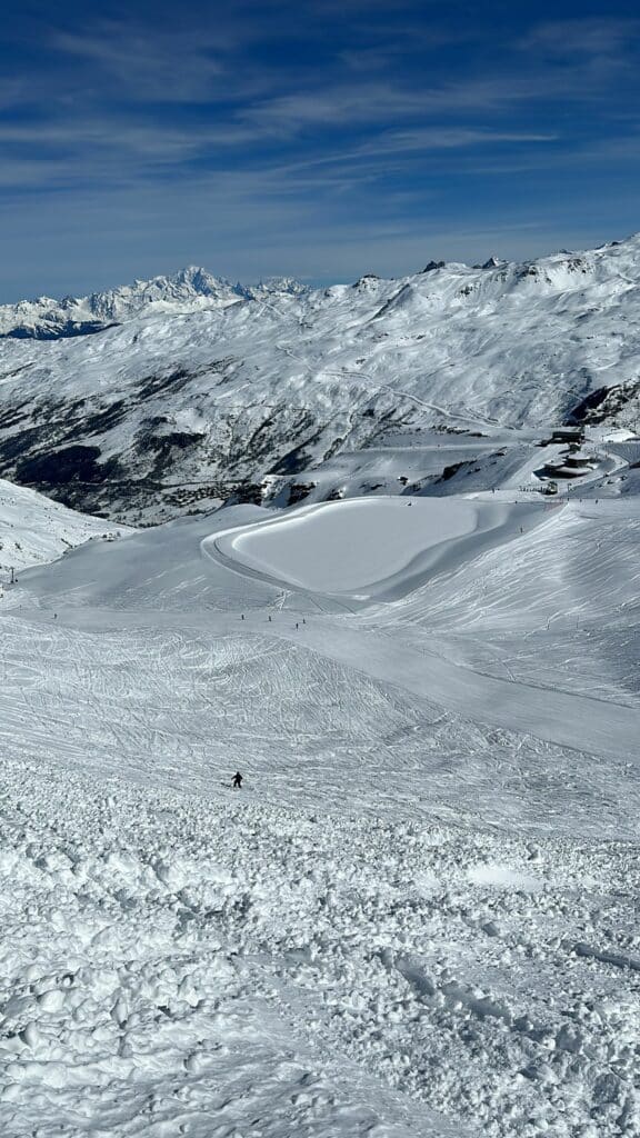 Skidåkning i Val Thorens