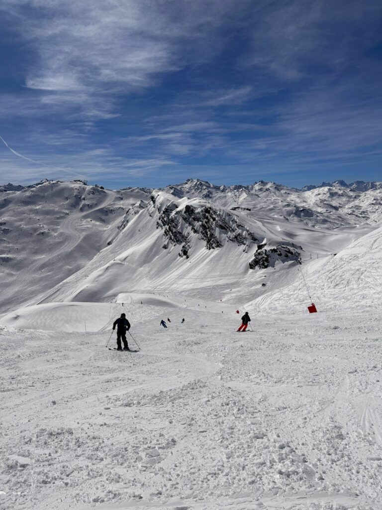 Skidåkning i Val Thorens