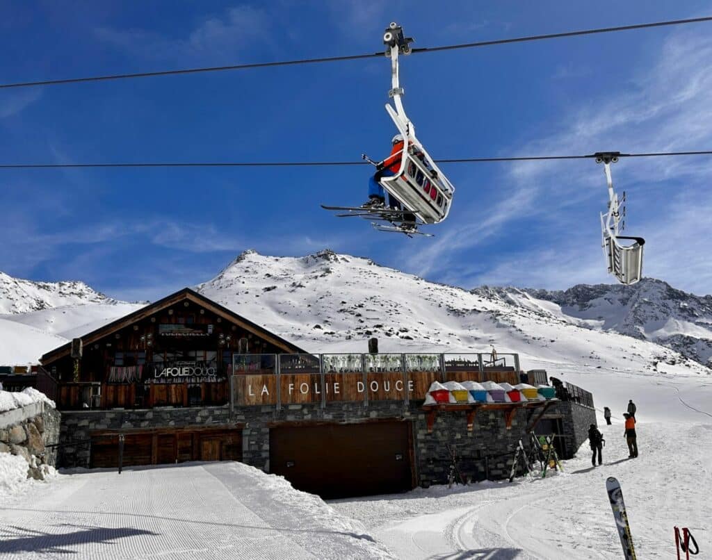 After Ski i Val Thorens på La Folie Douce