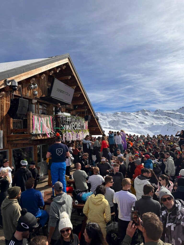 After Ski i Val Thorens på La Folie Douce