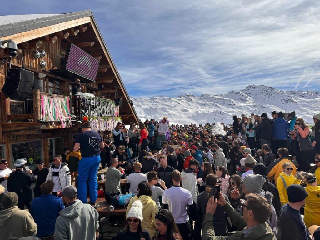 After Ski i Val Thorens på La Folie Douce