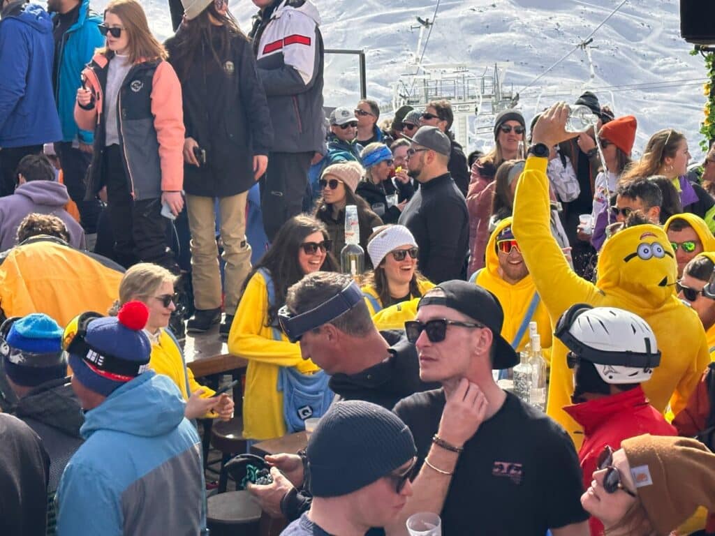 After Ski i Val Thorens på La Folie Douce