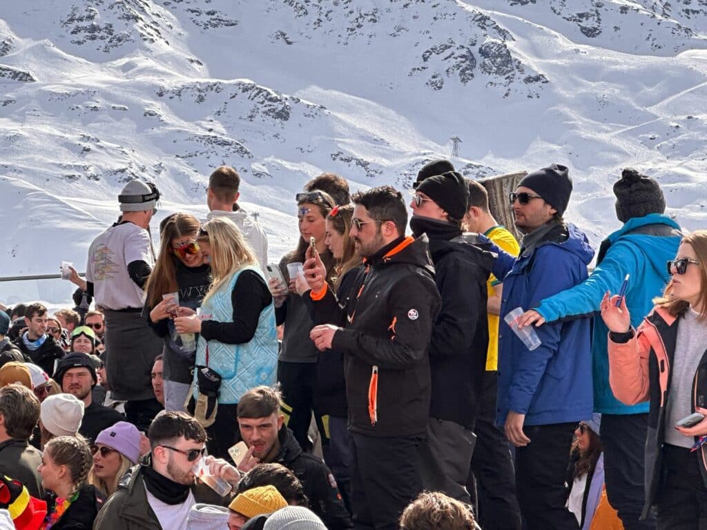 After Ski i Val Thorens på La Folie Douce