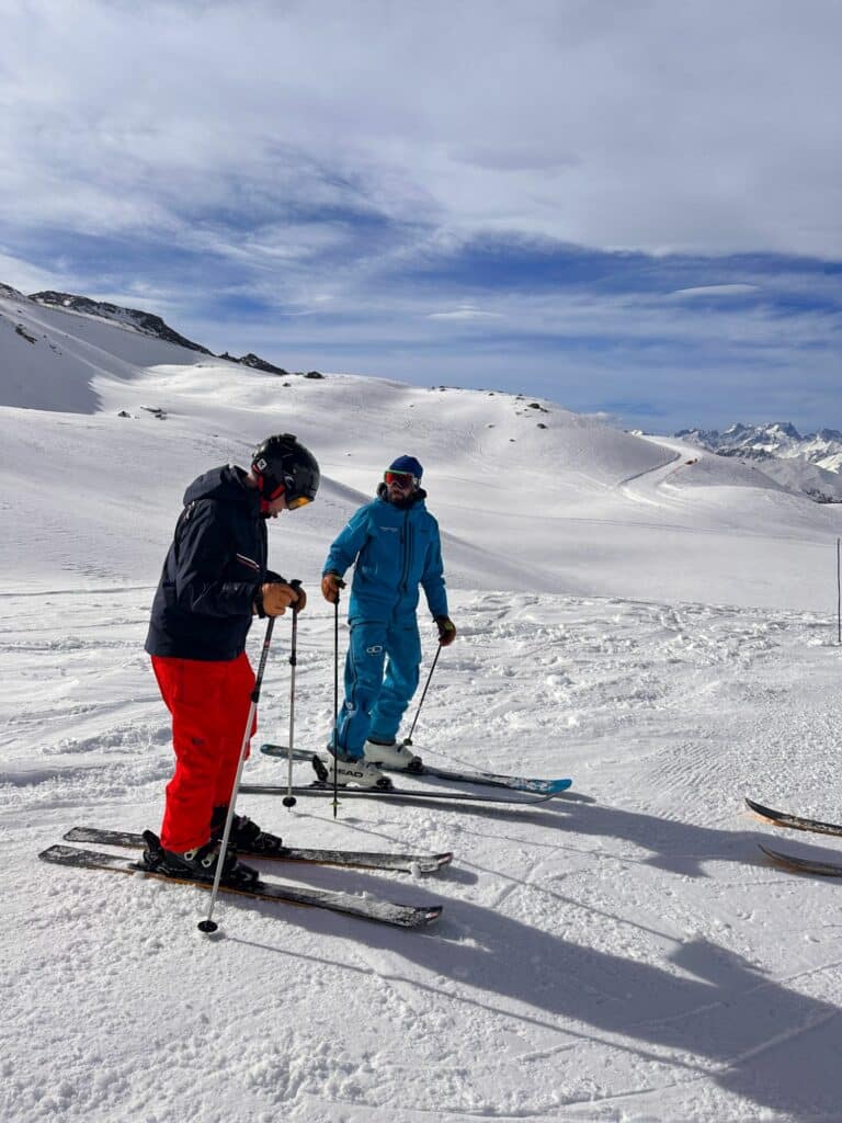 Skidåkning i Val Thorens