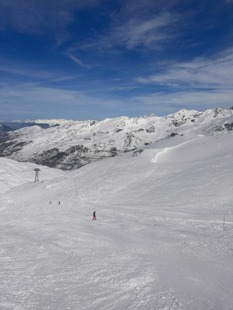 Skidåkning i Val Thorens 