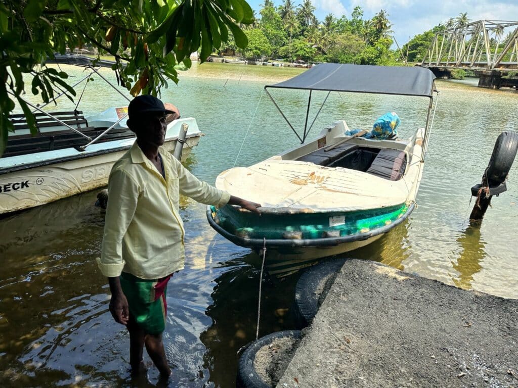 Koggala Lake - Den största sjön på Sri Lanka