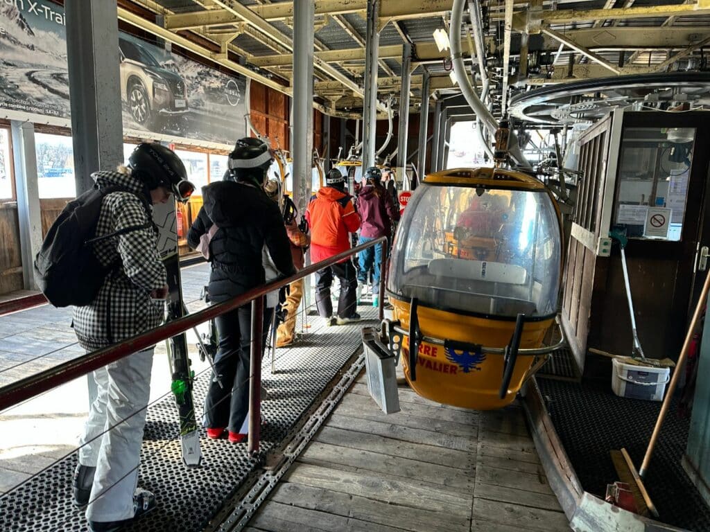 Serre Chevalier - en av de största skidorterna i Frankrike