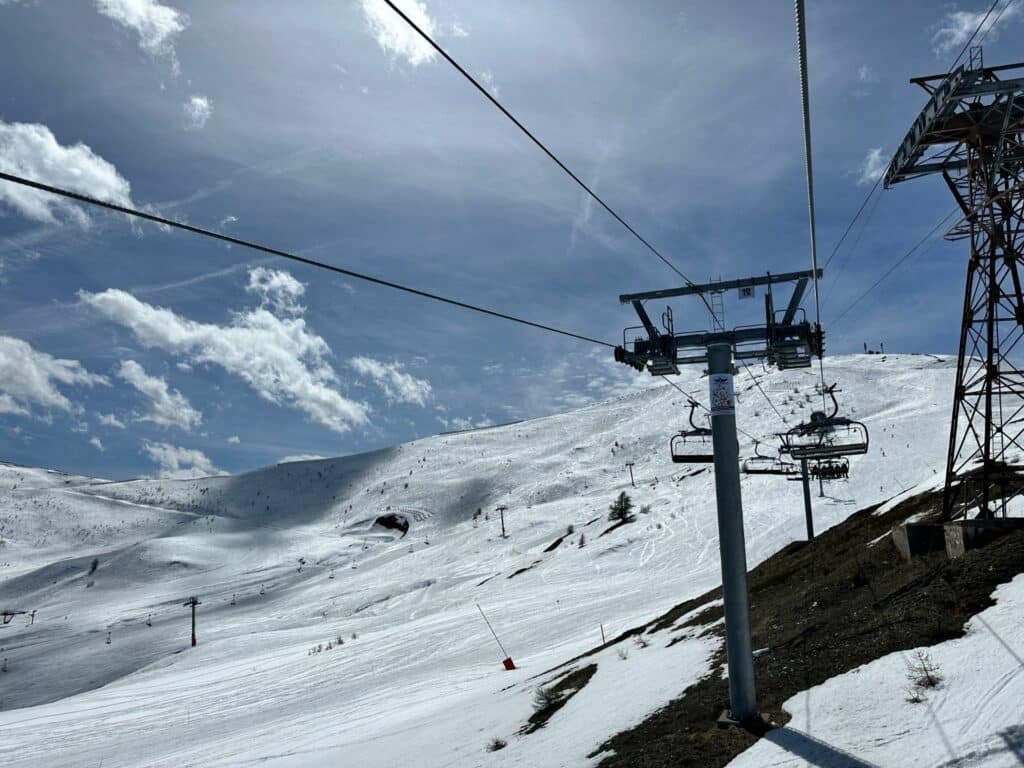 Serre Chevalier - en av de största skidorterna i Frankrike