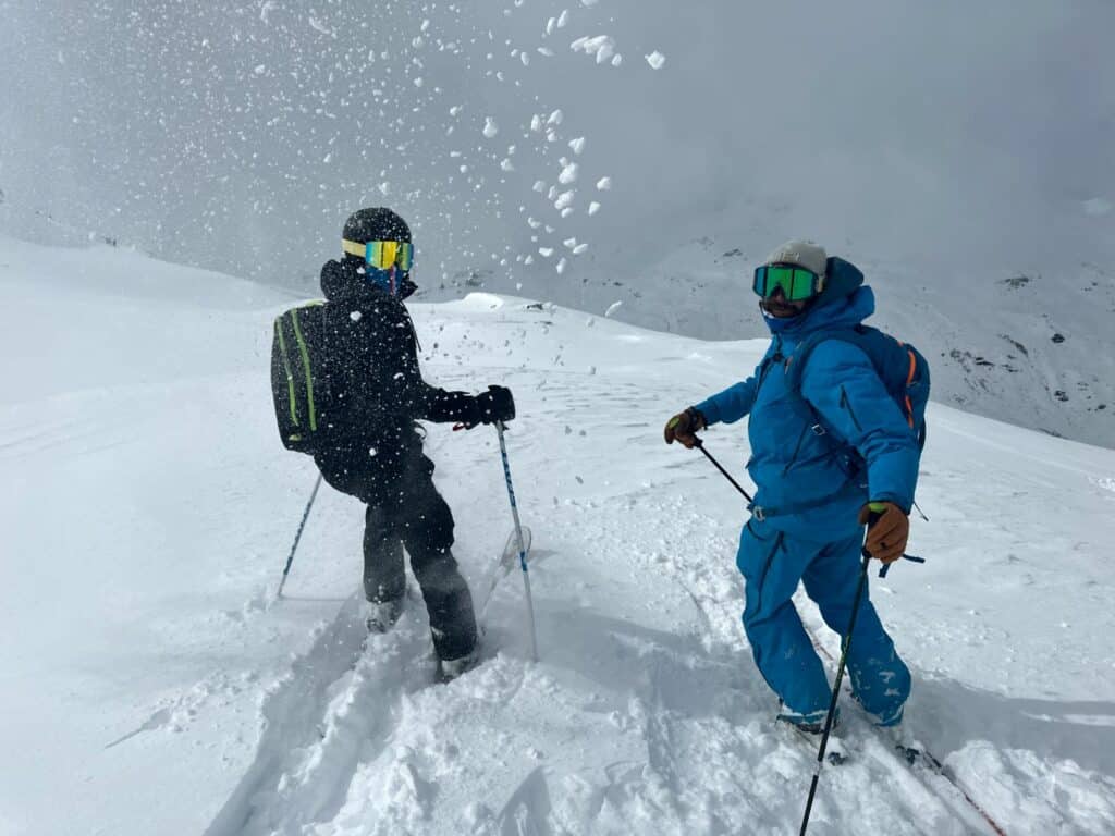 Vårskidåkning i Val Thorens - som mitt i Februari!