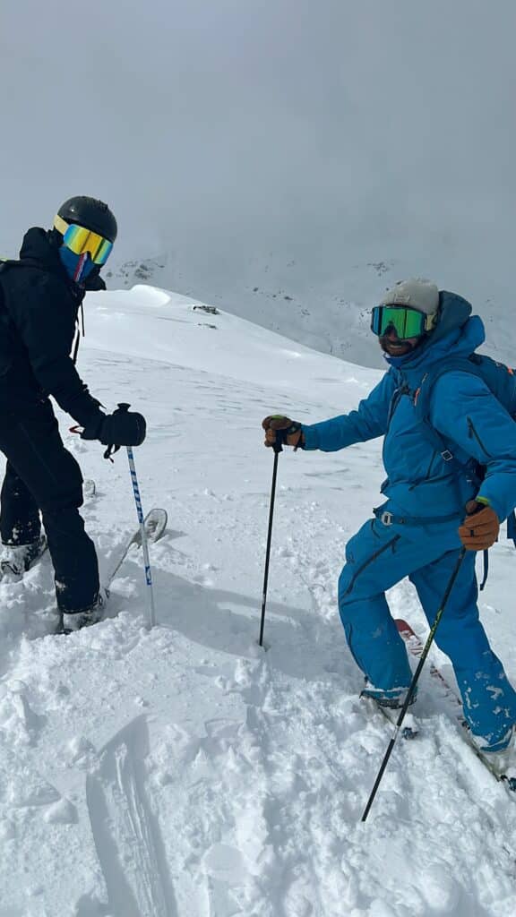 Vårskidåkning i Val Thorens - som mitt i Februari!