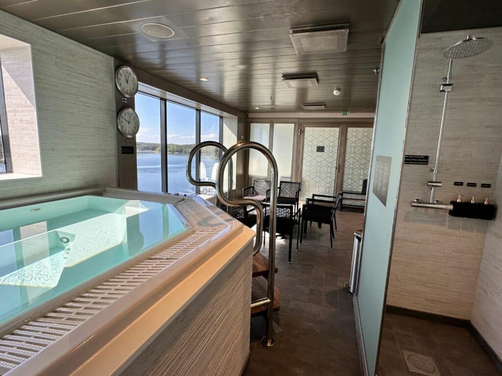 Privat spa på Viking Grace