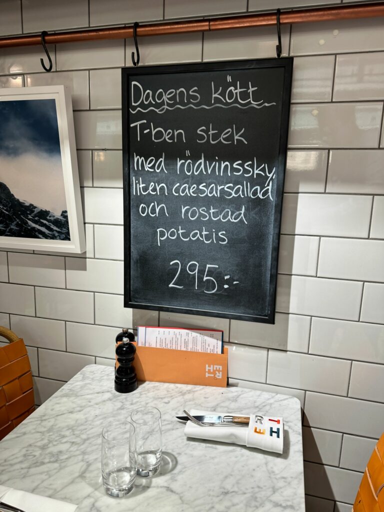 ERTH i Hötorgshallen - kötthandel och restaurang med kvalitetskött!