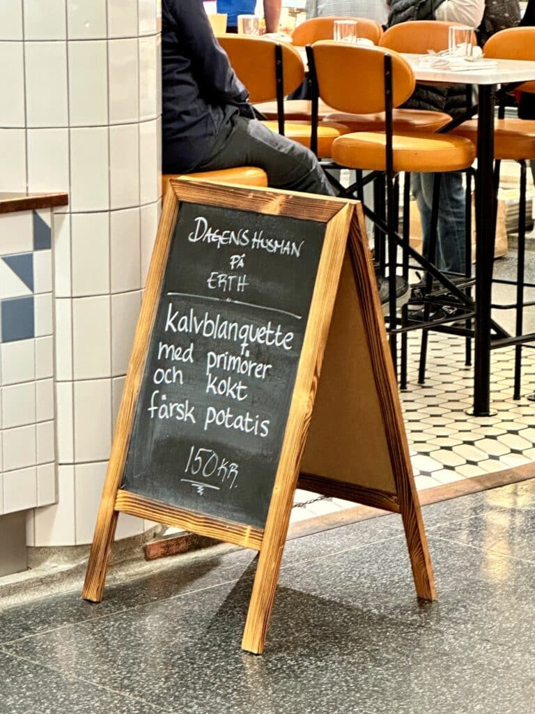 ERTH i Hötorgshallen - kötthandel och restaurang med kvalitetskött!