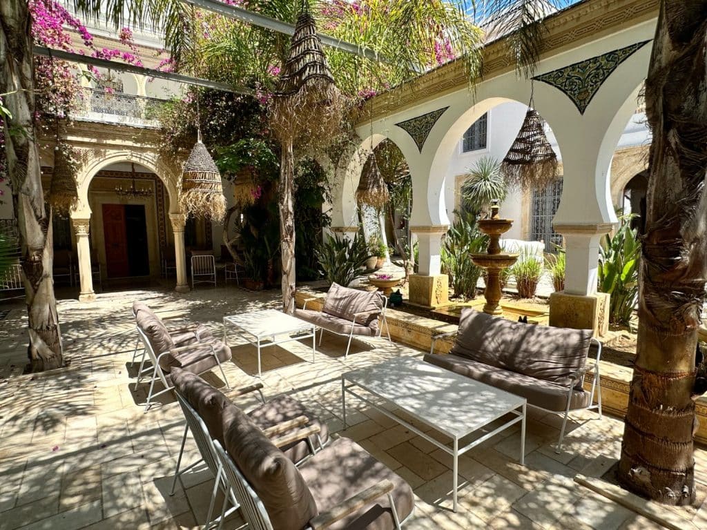 Boutiquehotell i Tunisien