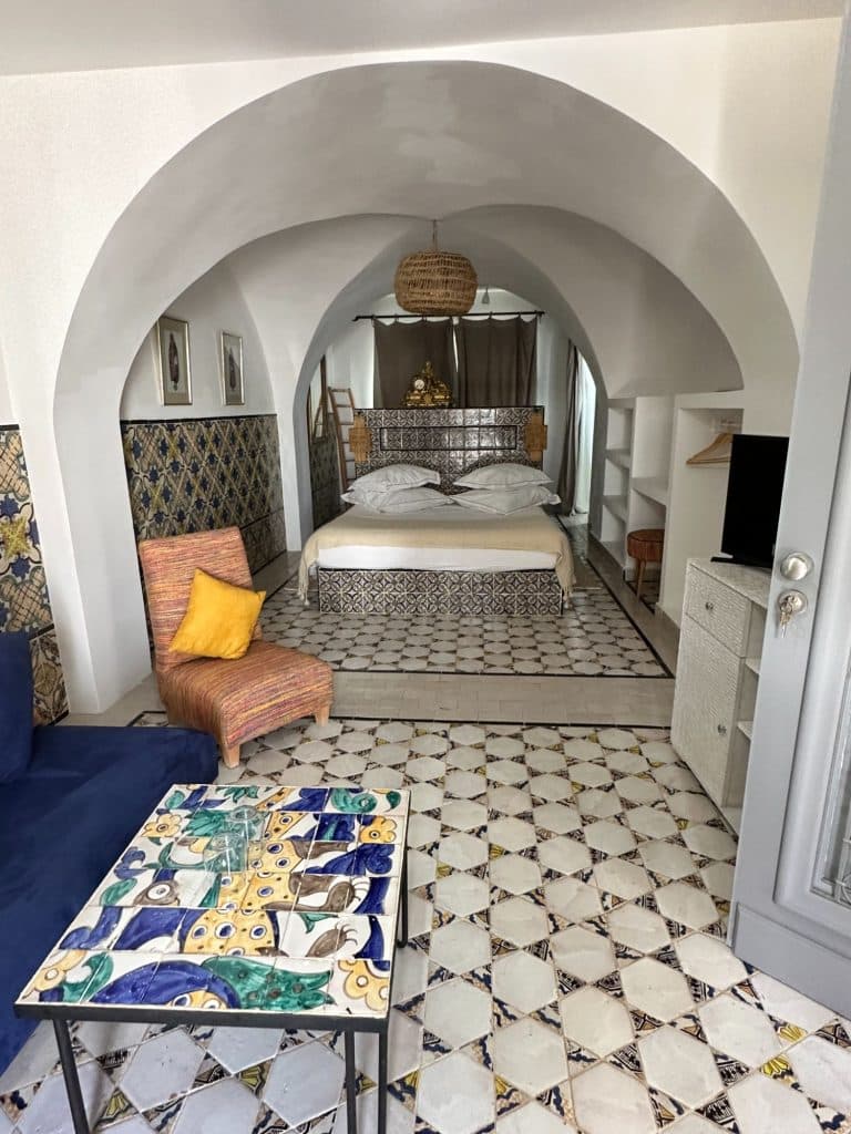 Boutiquehotell i Tunisien
