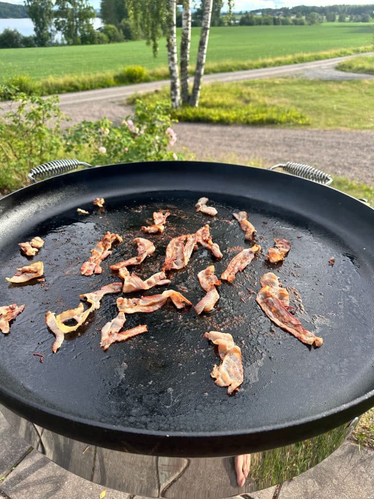 Smashed burgers på stekhäll