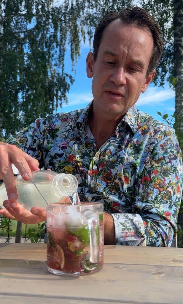 Krusbär Mojito recept