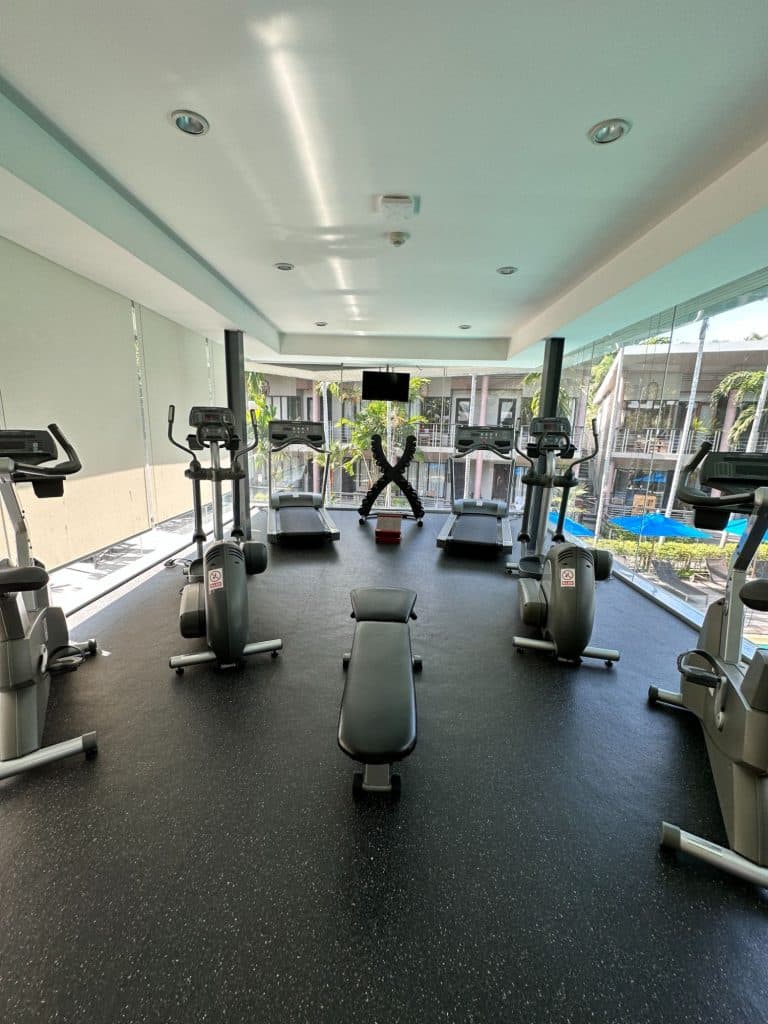 Gym på Sai Kaew Beach Resort