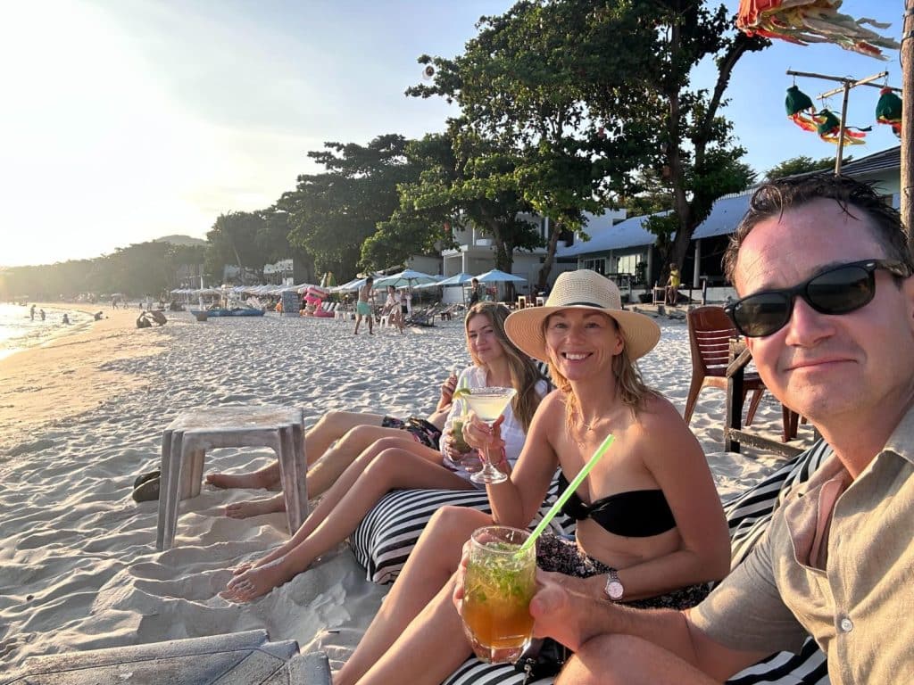 Sai Kaew beach - Koh Samets största strand