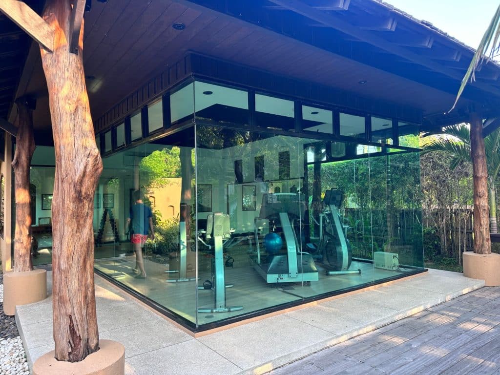 Gym på Paradee resort