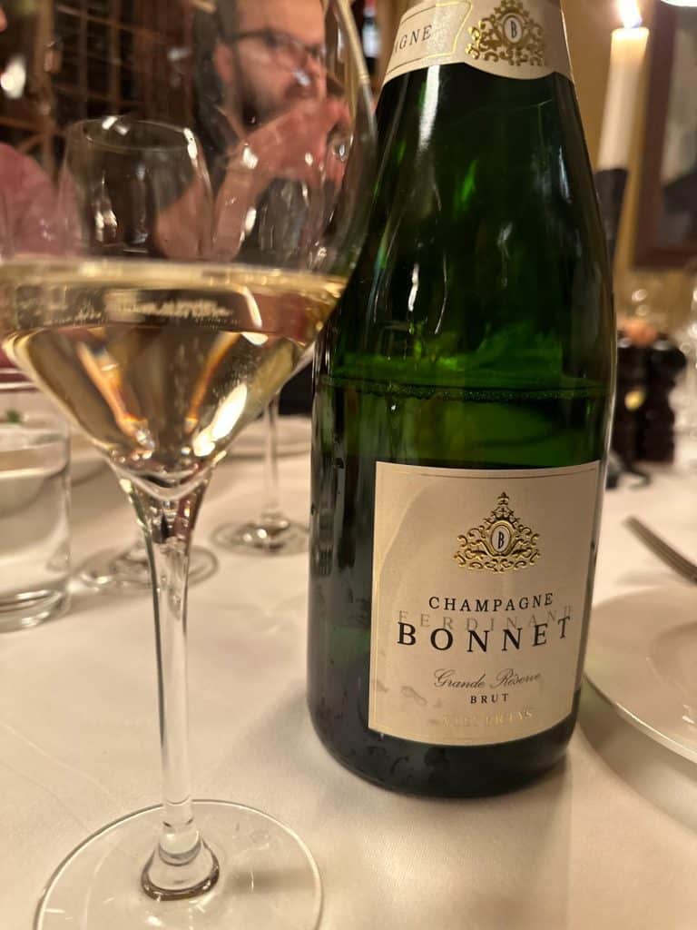 Champagnelunch med Alexandre Bonnet