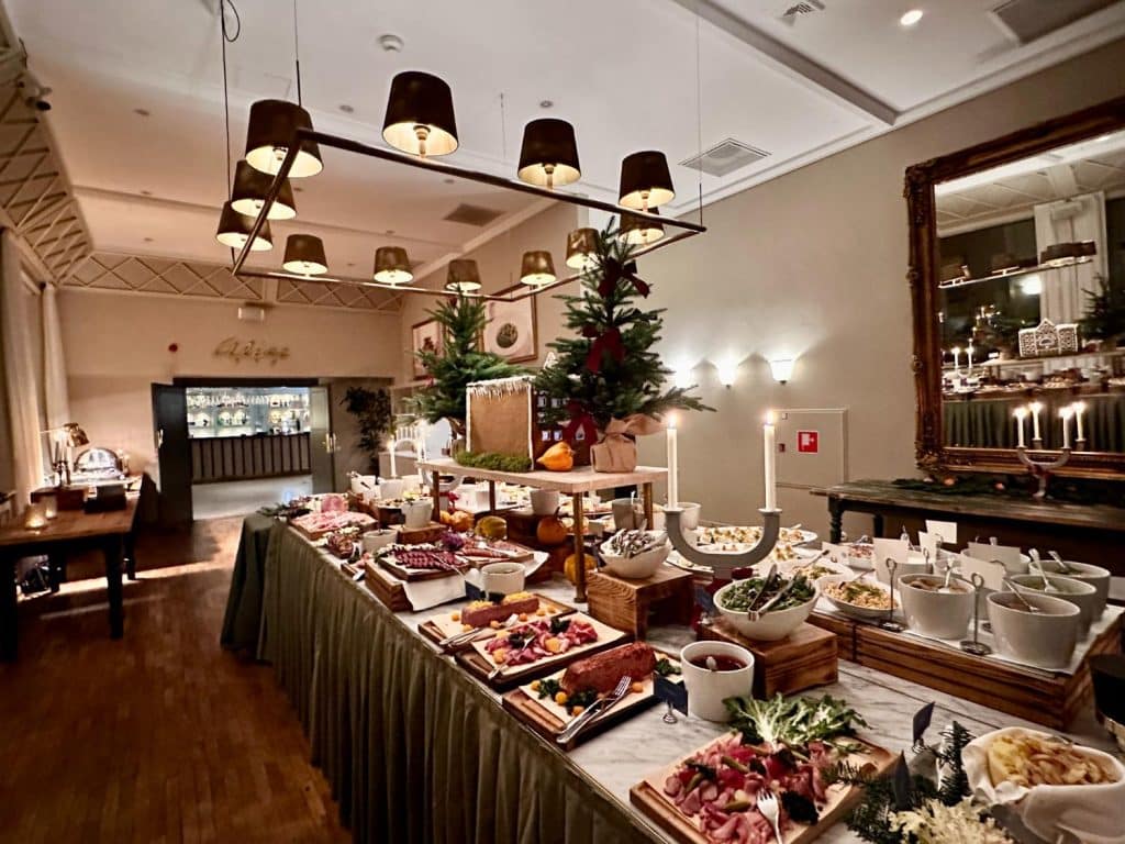 Julbord på Grand Hotell Saltsjöbaden