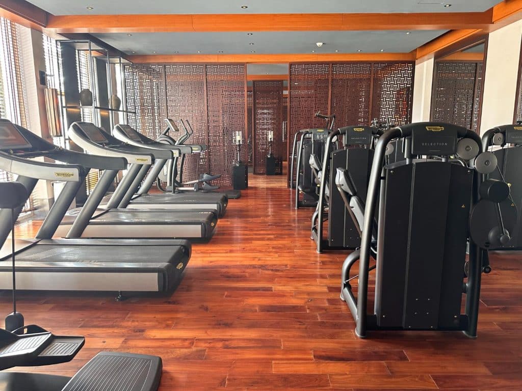 Gym på The Chedi Muscat 