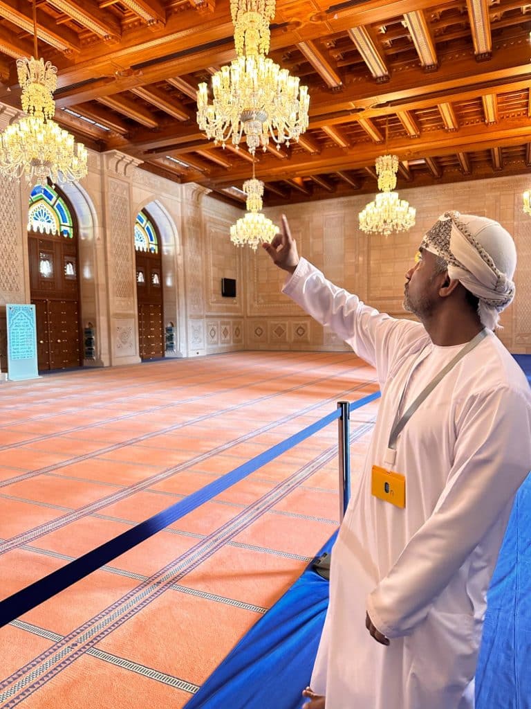 Sultan Qaboos Grand Mosque i Oman