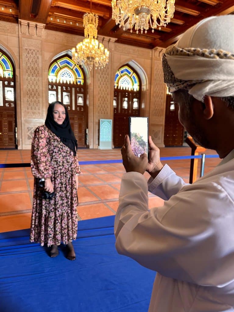 Sultan Qaboos Grand Mosque i Oman