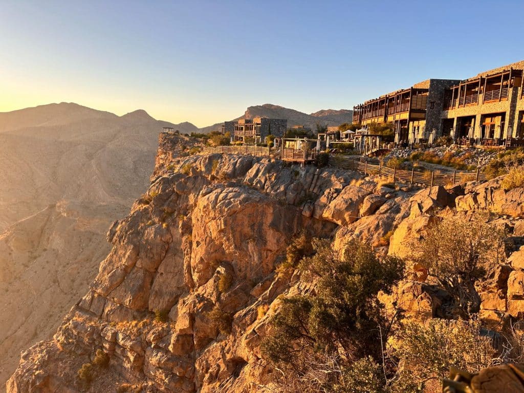 Lyxhotell i bergen i Oman - Alila Jebel Akhdar