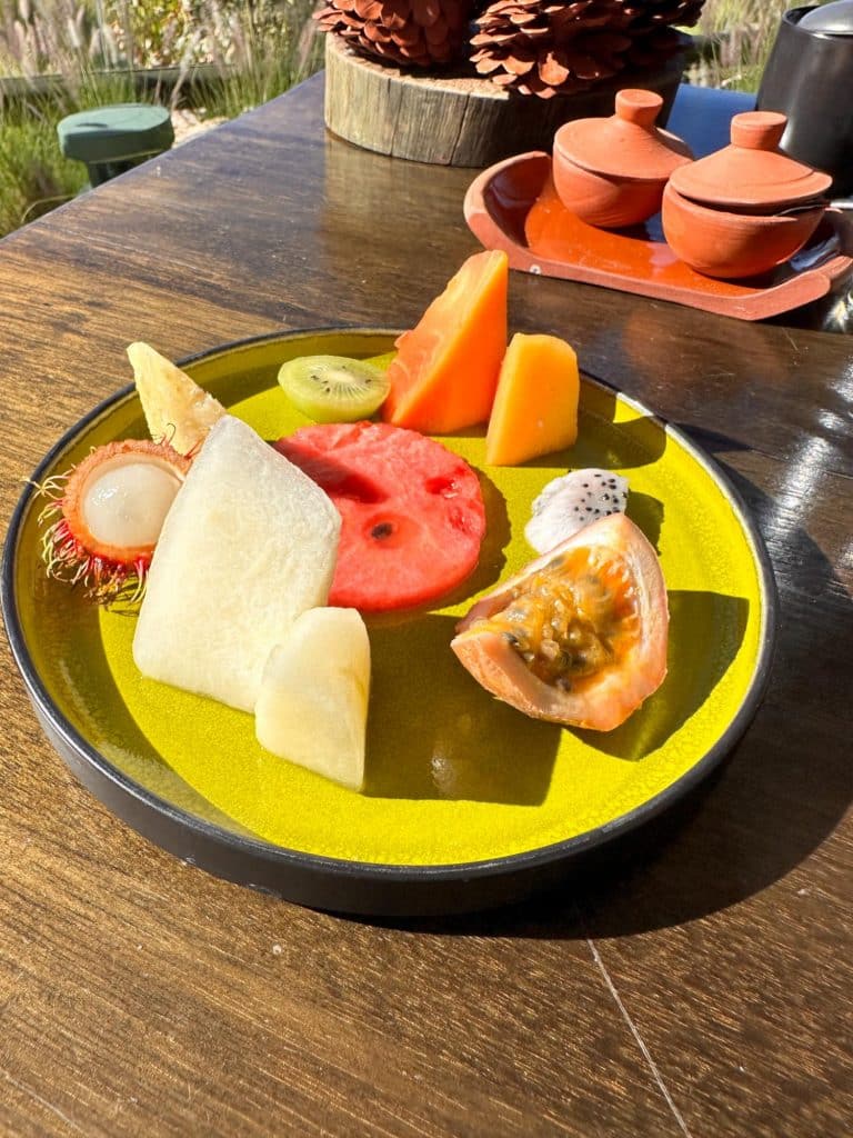 Frukost på Alila Jebel Akhdar