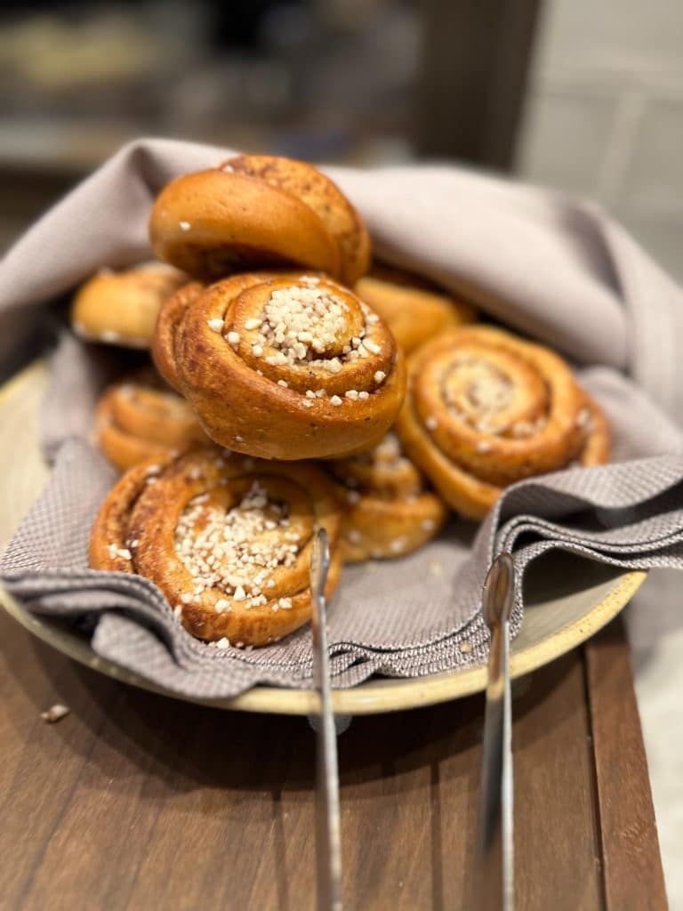 Eftermiddagsfika på Högbo Brukshotell